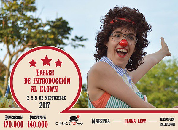 ¡Porque tú lo pediste! Inscríbete y entra al mágico mundo del Clown.