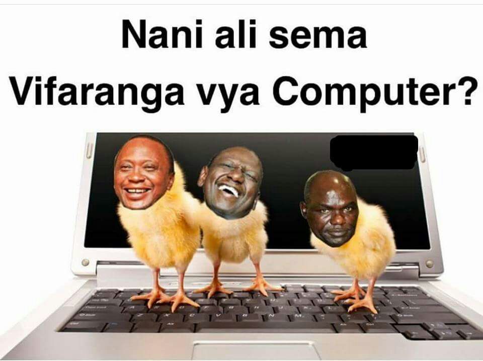 PristineMz's tweet photo. #computergeneratedleaders creation of @ezraCHILOBA and @WChebukati courtesy of @JohnKerry https://t.co/6QU5g3cTr4