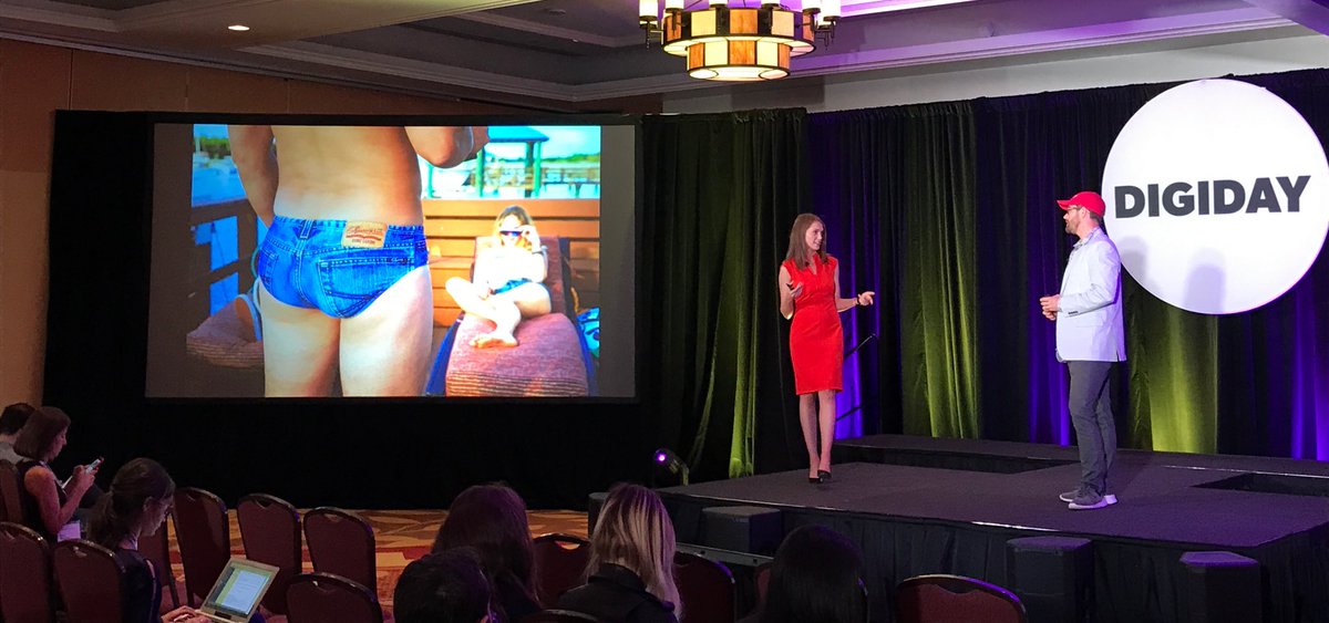 MeganPura's tweet photo. Wrapping #DigidayDCMS w/ Shinesy. "We aren't always trying for shock &amp; awe, we're trying to talk to people like their buddies talk to them" https://t.co/17XPcLHVbA