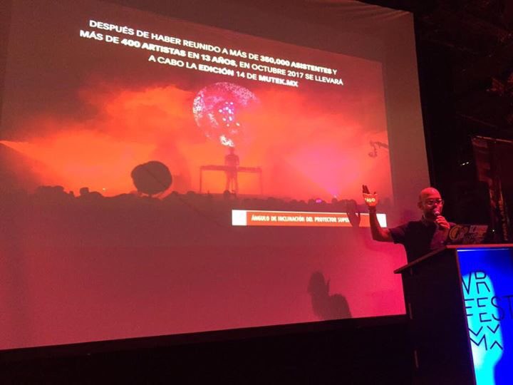 UC_oficial's tweet photo. @MUTEK_MX en #VRFEST2017 dentro de #TAGCDMX2017 La fraternidad de la @UC_oficial será sede de las residencias artísticas de este Festival https://t.co/ShFRofMbZw