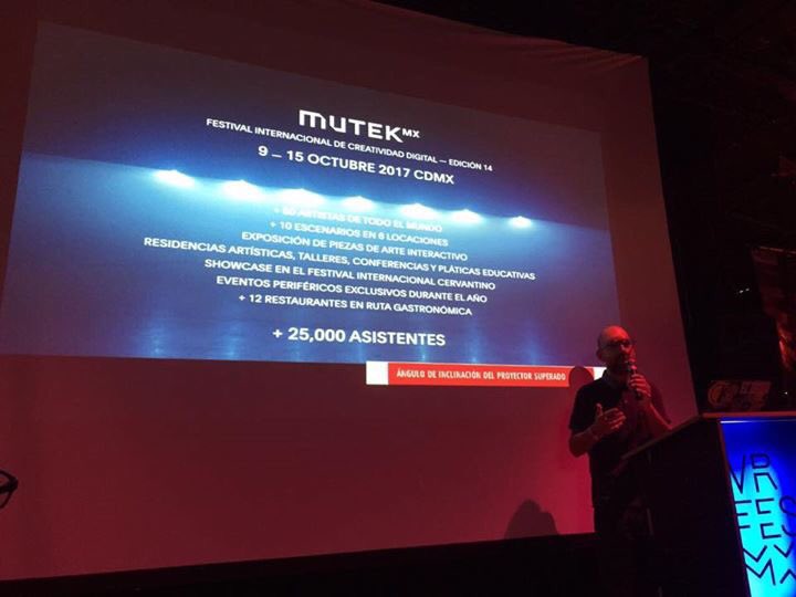 UC_oficial's tweet photo. @MUTEK_MX en #VRFEST2017 dentro de #TAGCDMX2017 La fraternidad de la @UC_oficial será sede de las residencias artísticas de este Festival https://t.co/ShFRofMbZw