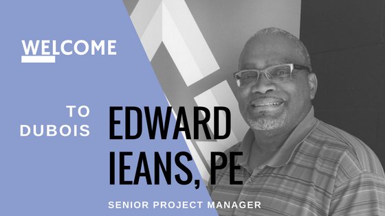 dubconinc's tweet photo. Join us in welcoming Mr. Edward Ieans, PE to the DCI team as Senior Project Manager for water, wastewater, and stormwater. #DCIProud https://t.co/w0O4QLeY7L