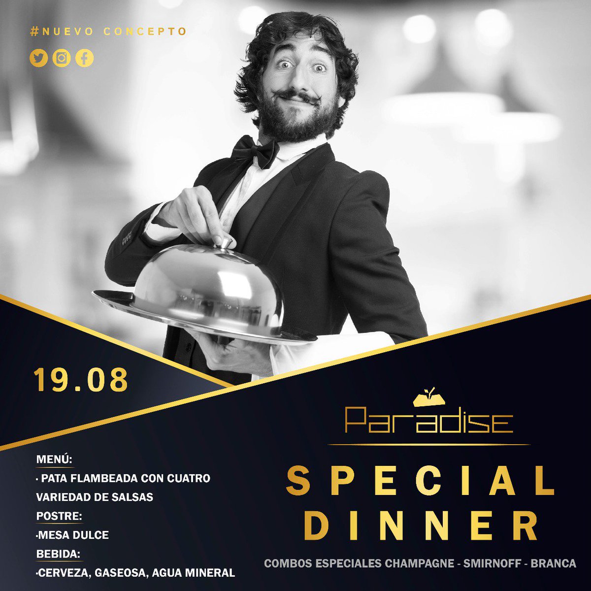 MartinBallari's tweet photo. SBD 19.08 #ExtraWeekend By Paradise
🔷 DJ INVITADO: Santi Massio
🔷 WARM UP: Nero
🔷 CENA AGASAJO https://t.co/m8lE3dd1tz