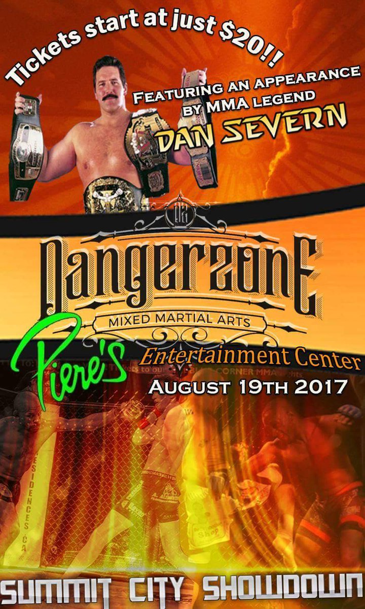 DZmmaOfficial's tweet photo. Come out to Danger Zone this Saturday and meet the #MMA legend @danbeastsevern
#UFC #MixedMartialArts #IndianaMMA #DZmma #FortWayne #Indiana https://t.co/4gePrmD9OE