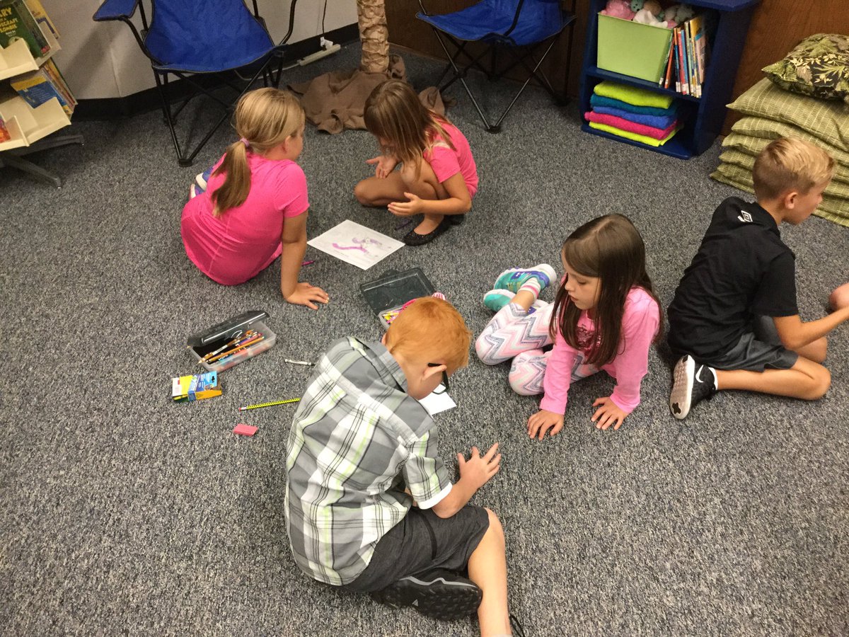 Learning and playing a math game in 2nd grade! #AEShuskies #2ndchat