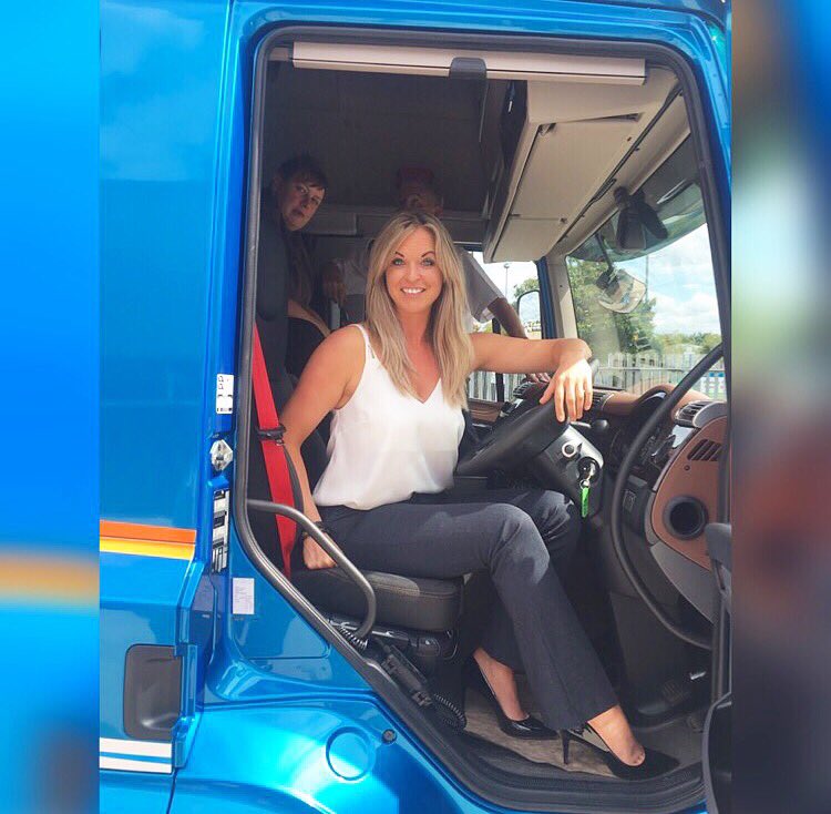 Great day spent with our driver trainer today learning all about the features on our new models! #DAF #evanshalshaw #pureexcellence