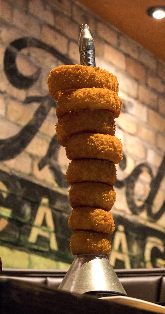 FordsGarage's tweet photo. Tower of Power!
#onionrings #stackedhigh #towerofpower #fordsgarage #food #hungry #eat #foodie #snack https://t.co/Zqr3PMzjNv