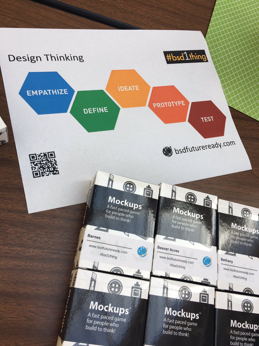 KTfour14's tweet image. #bsdempower17 #bsd1thing #bsdfutureready All set to focus on empathy through design thinking
