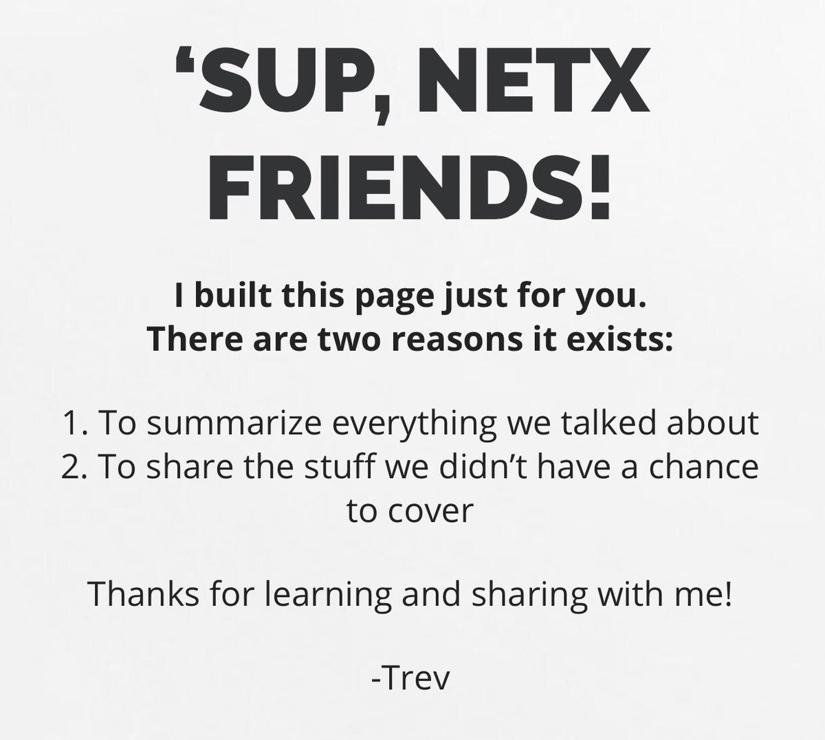 learner_lab's tweet photo. Yoooooo: https://t.co/29JbgQnW2J
🐅🐅🐅🐅 #netx17 https://t.co/ZlRN3pL5Vs