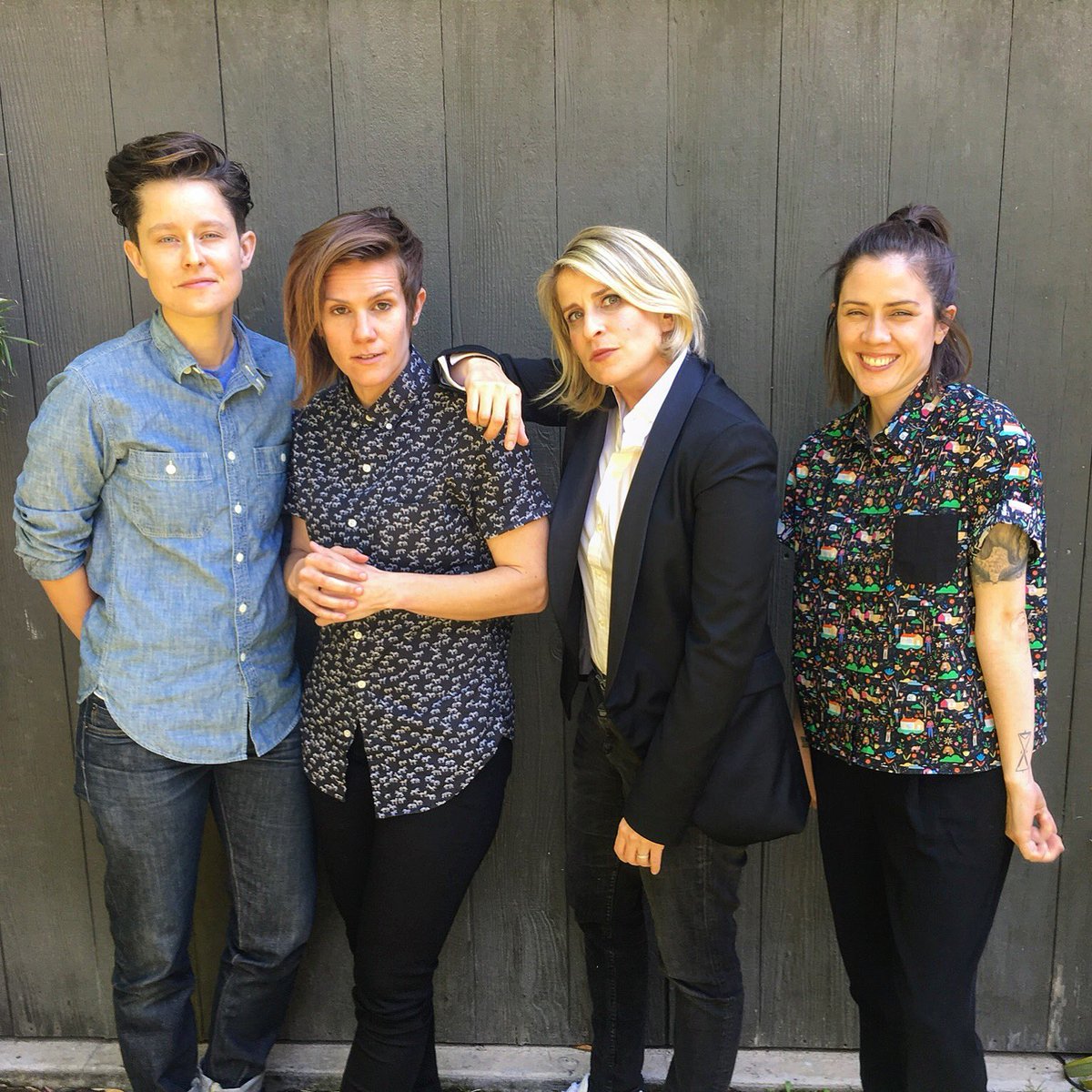 thisjustout's tweet photo. Coming sooooon. This week @RheaButcher @cameronesposito &amp; @teganandsara stop by and herlarity ensues! https://t.co/jy80XDLKOy