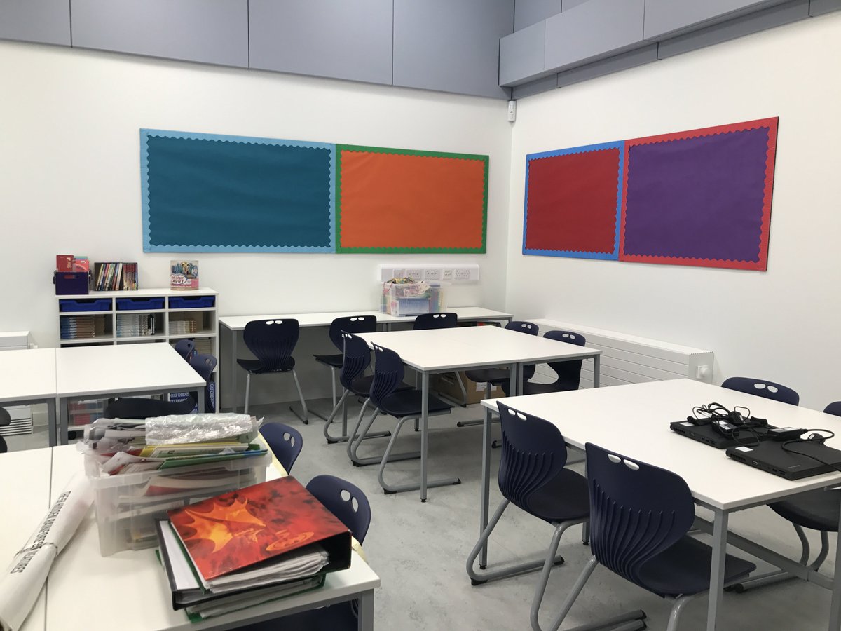 eacnewschools's tweet photo. #MuirkirkPS final touches being made to welcome the children on Monday 😁! https://t.co/svOqrMlTQh