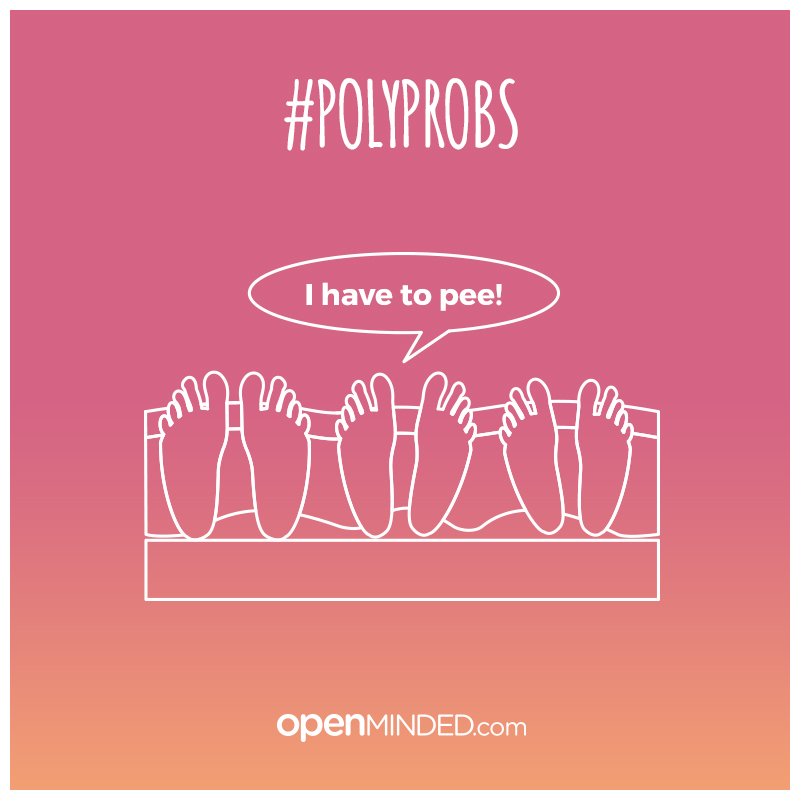 OpenMindDating's tweet photo. #PolyProbs: Getting stuck in the middle... 😂 #OpenMinded #polyamorous #OpenLove #OpenMindedDating #OpenDating #love #lol #thestruggle https://t.co/MjKcEkWFYZ