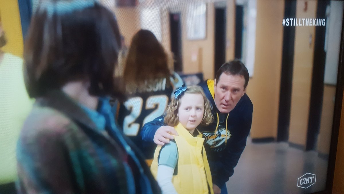 staciejmcdonald's tweet photo. Screen shot of Shaye on Ep. 210 of #StilltheKing on CMT!  She was grinning so big as she watched! Shoutout to @JeffRoseTV! @mscottmcdonald https://t.co/HL0UYkL1gu