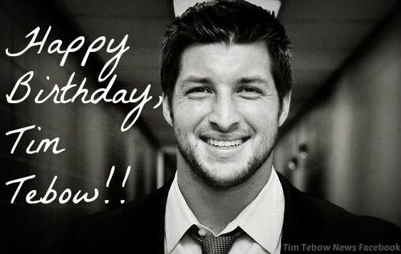  - Happy Birthday Chris America 

-Tim Tebow Loves You

-Your Romper looks good 
