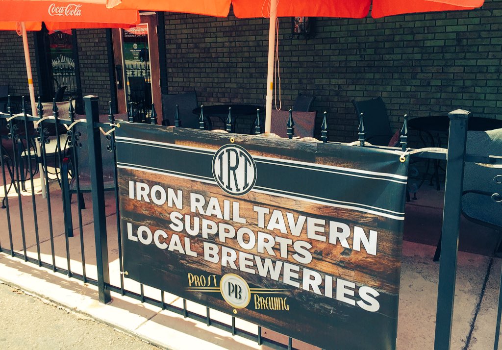 IronRailTavern's tweet photo. #SupportLocalBreweries #IRT https://t.co/yvML2CKijx