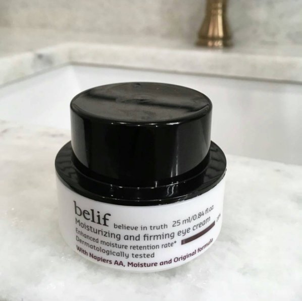 A little eye cream never hurt anybody, remember to keep your eyes happy and firm! 👀#belifcanada belifcanada.com