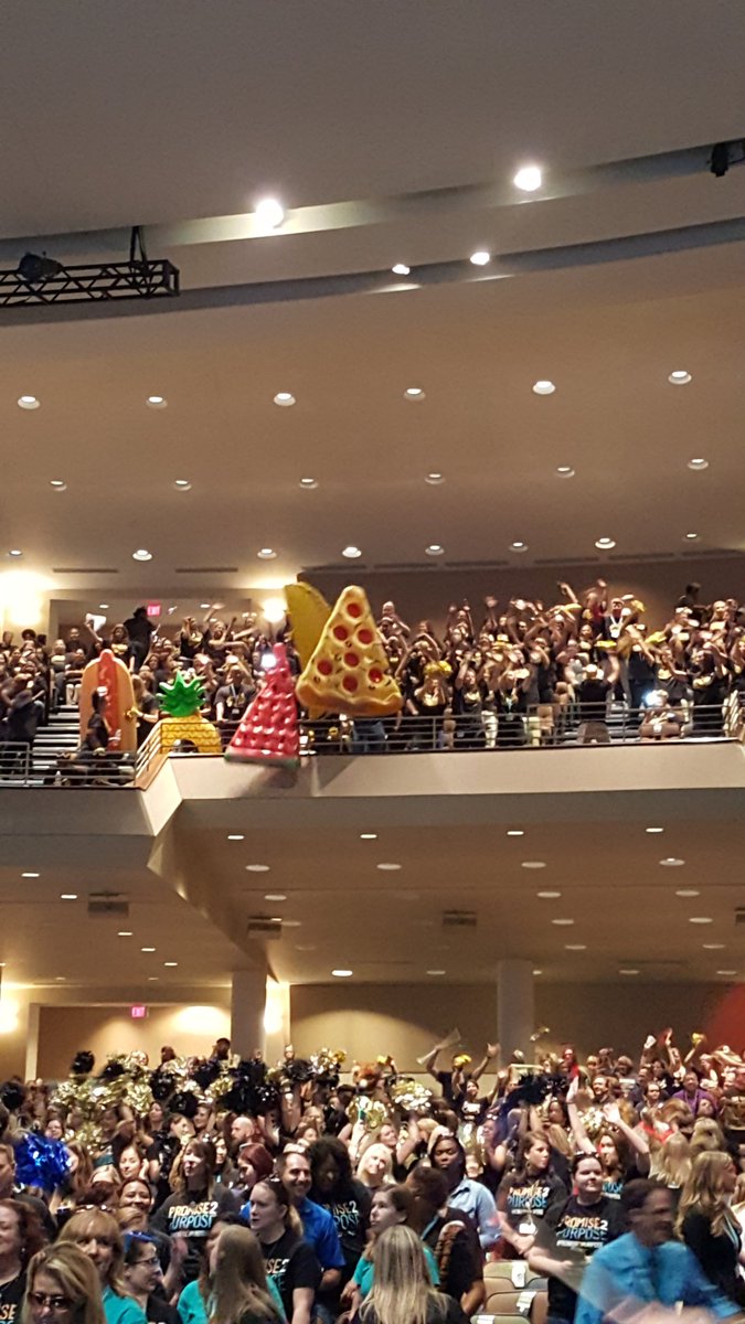 Nutrition and Food Services rocking the house. #promise2purpose