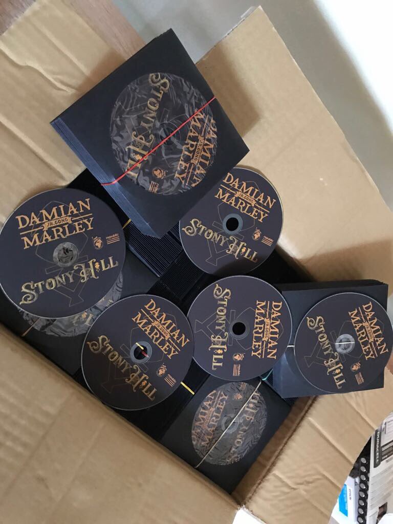 Disc2DiscOnline's tweet photo. Damian "Jr. Gong" Marley plans to distribute over 3,000 Stony Hill CDs to his fans across the island of Jamaicaπ―π². #disc2disc https://t.co/8L0gFpbkpk
