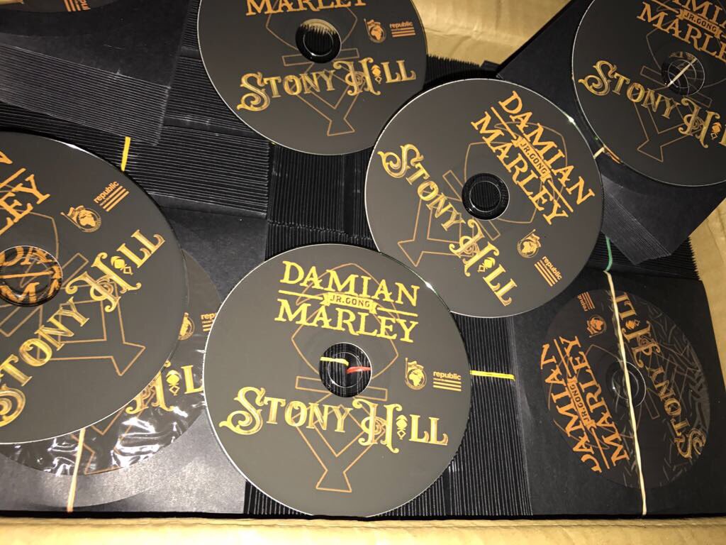 Disc2DiscOnline's tweet photo. Damian "Jr. Gong" Marley plans to distribute over 3,000 Stony Hill CDs to his fans across the island of Jamaicaπ―π². #disc2disc https://t.co/8L0gFpbkpk