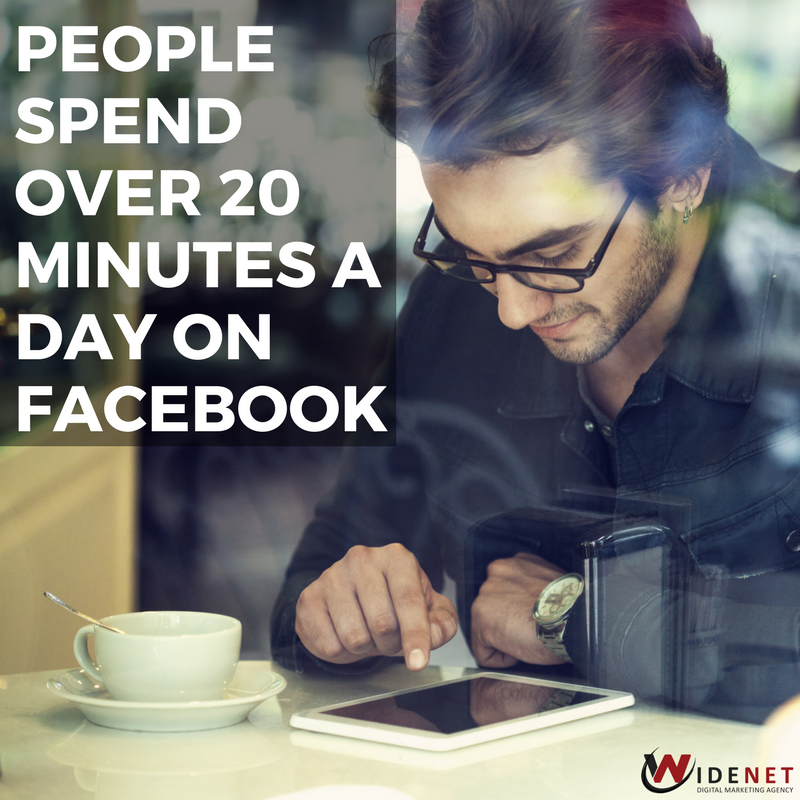 widenet's tweet photo. People spend a lot of time on #Facebook. Do you have a plan to reach them? Need help planning. Join us at WideNet U! https://t.co/Pj589So5Bk https://t.co/fKuknVZUqr