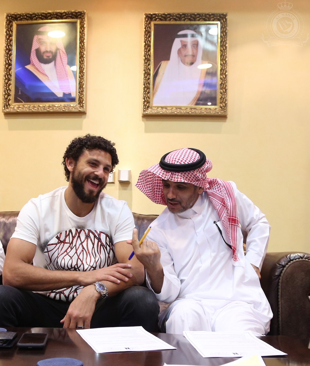 AlNassrFC's tweet photo. #النصر يوقع رسمياً مع القائد المصري الكابتن #حسام_غالي لمدة عام .
#معاك_يانصر https://t.co/xse80zD5xg