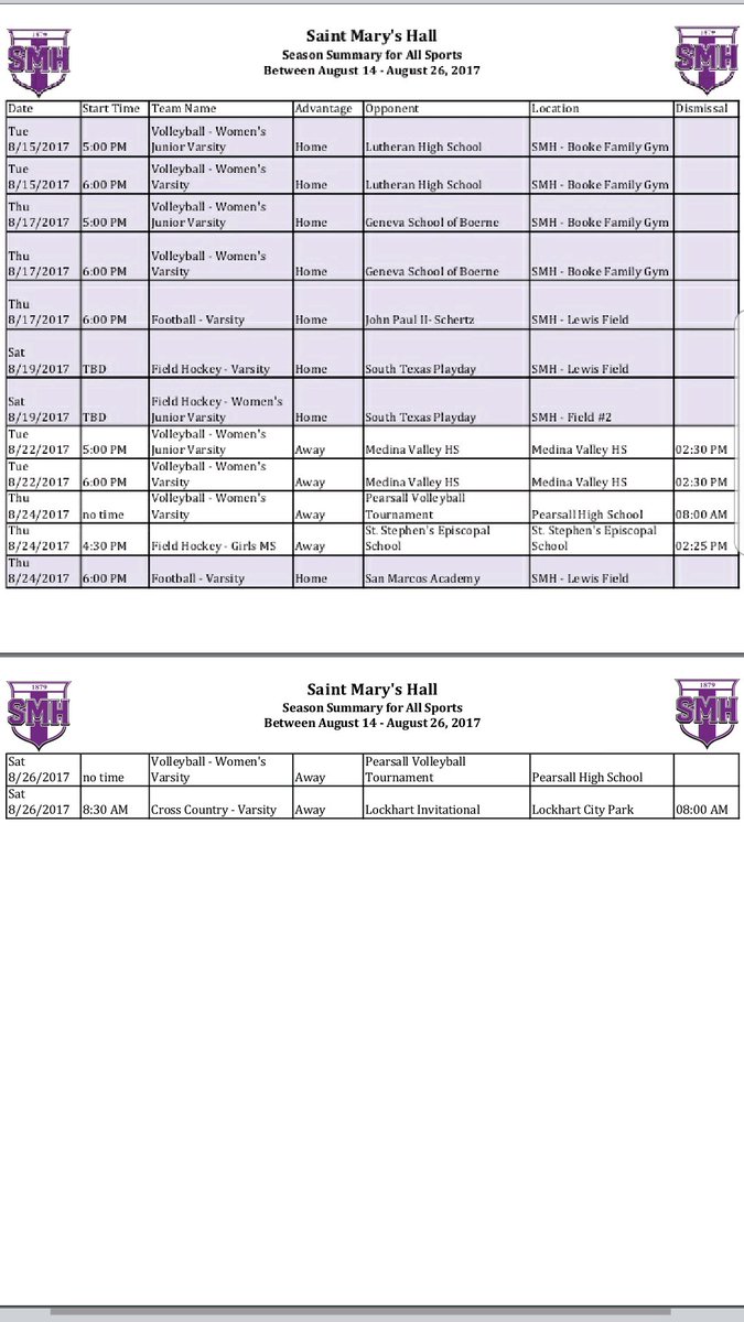 SMH_Barons's tweet image. Next two weeks in @SMH_Barons Athletics
🏐🏈🏑🏃
#BaronsRBack