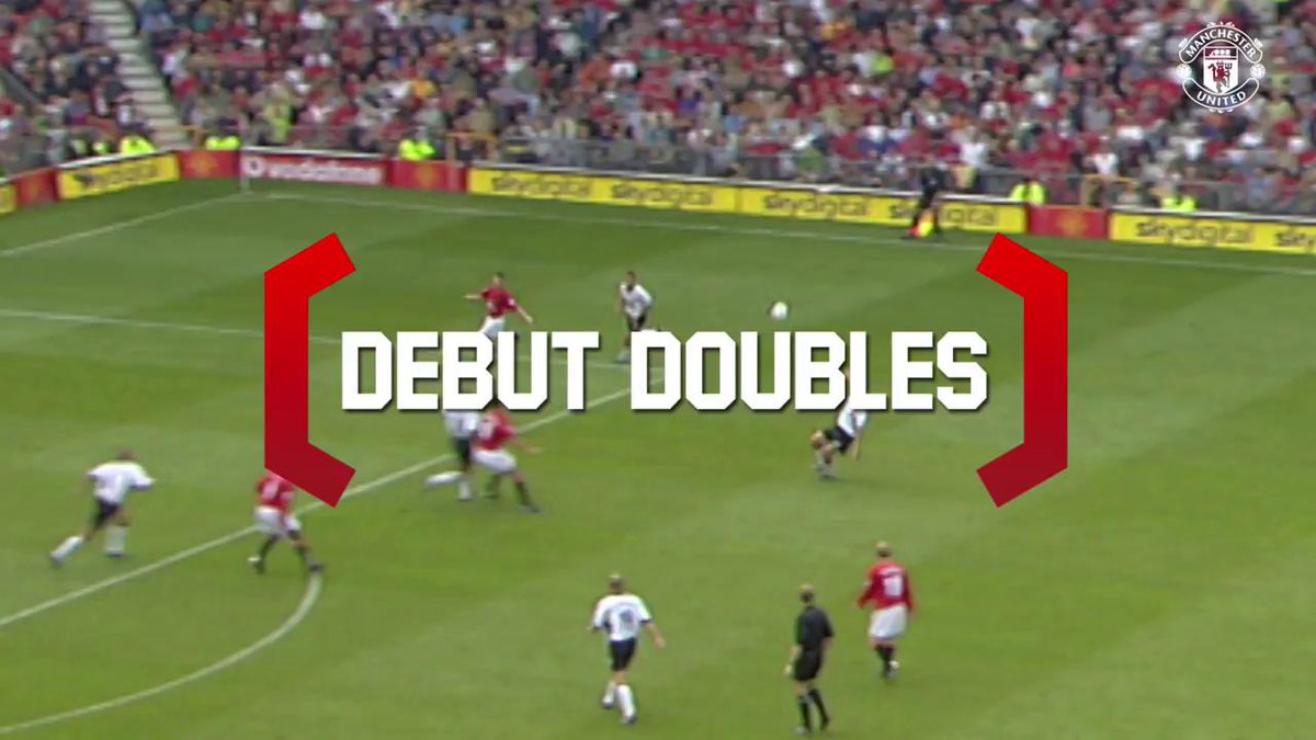 .@RomeluLukaku9 became the latest #MUFC name to register a debut double in the @PremierLeague...