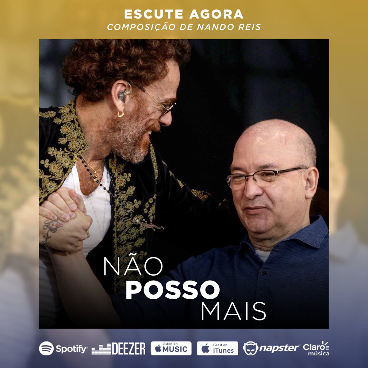 "Não Posso Mais" foi composta pelo Nando especialmente para o disco novo dos <a href="/os_paralamas/">Os Paralamas do Sucesso</a>! Já ouviu? bit.ly/NãoPossoMais [ENR]