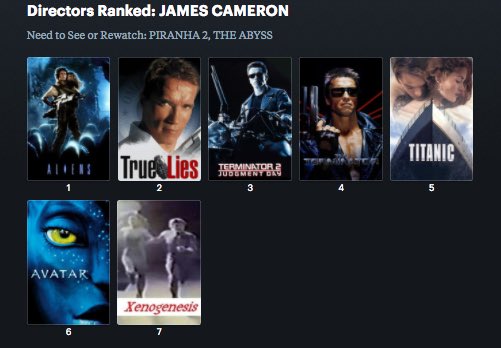 Happy birthday to James Cameron, a true legend of cinema and reportedly a super duper nice guy on set. 