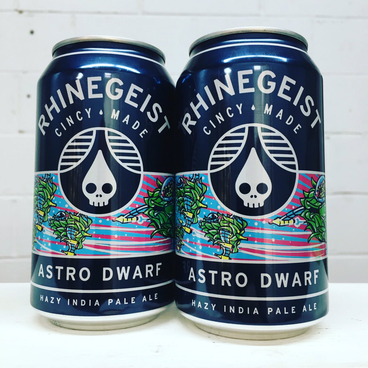 VSCraftBeer's tweet photo. @rhinegeist had a little fun with @PipeworksBrewin and we're happy to have it in stock (briefly) for you! And @MVDistCo Rocks! https://t.co/bk8Zbc5ME1
