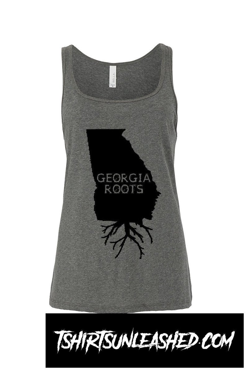 TShirtsUnleashd's tweet photo. Everyone gets their roots from somewhere! Where's yours from?? #BornAndRaised #TankTop #TShirtsUnleashed #Grey #Womens #GeorgiaRoots https://t.co/Y3hz65e2N1