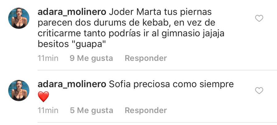 _MartaGH16_'s tweet photo. Juzguen ustedes mismos la clase de persona a la que defendéis. Empezaría contigo ahora y acabaría mañana pero no lo voy a hacer. TE COMO. https://t.co/UWhk0EgzvN