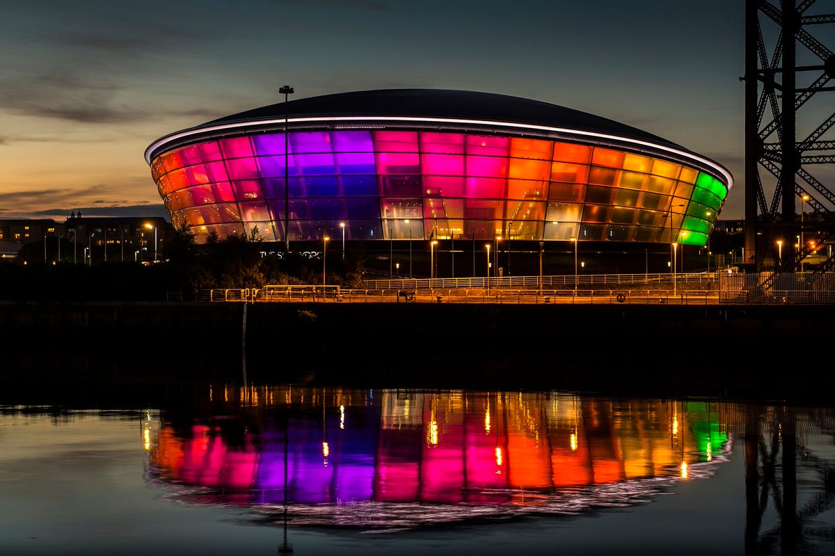 FuturePaisley's tweet image. On this Day in 2016: Landmarks across the West of Scotland lit up in #Paisley2021 colours to support Paisley's #UKCityofCulture2021 bid