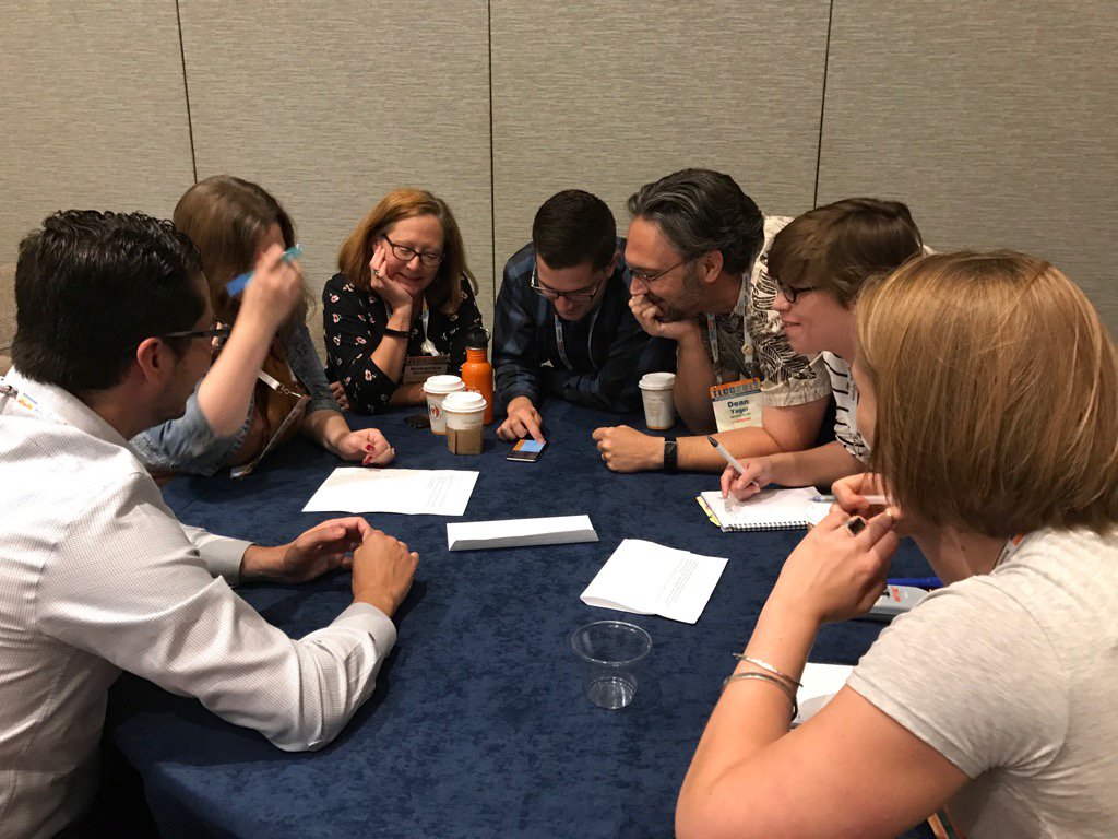 chuckreif's tweet photo. Solving some complicated transaction accounting questions in this morning's roadmap session. #tlcc2017 https://t.co/6yswVHhyEe