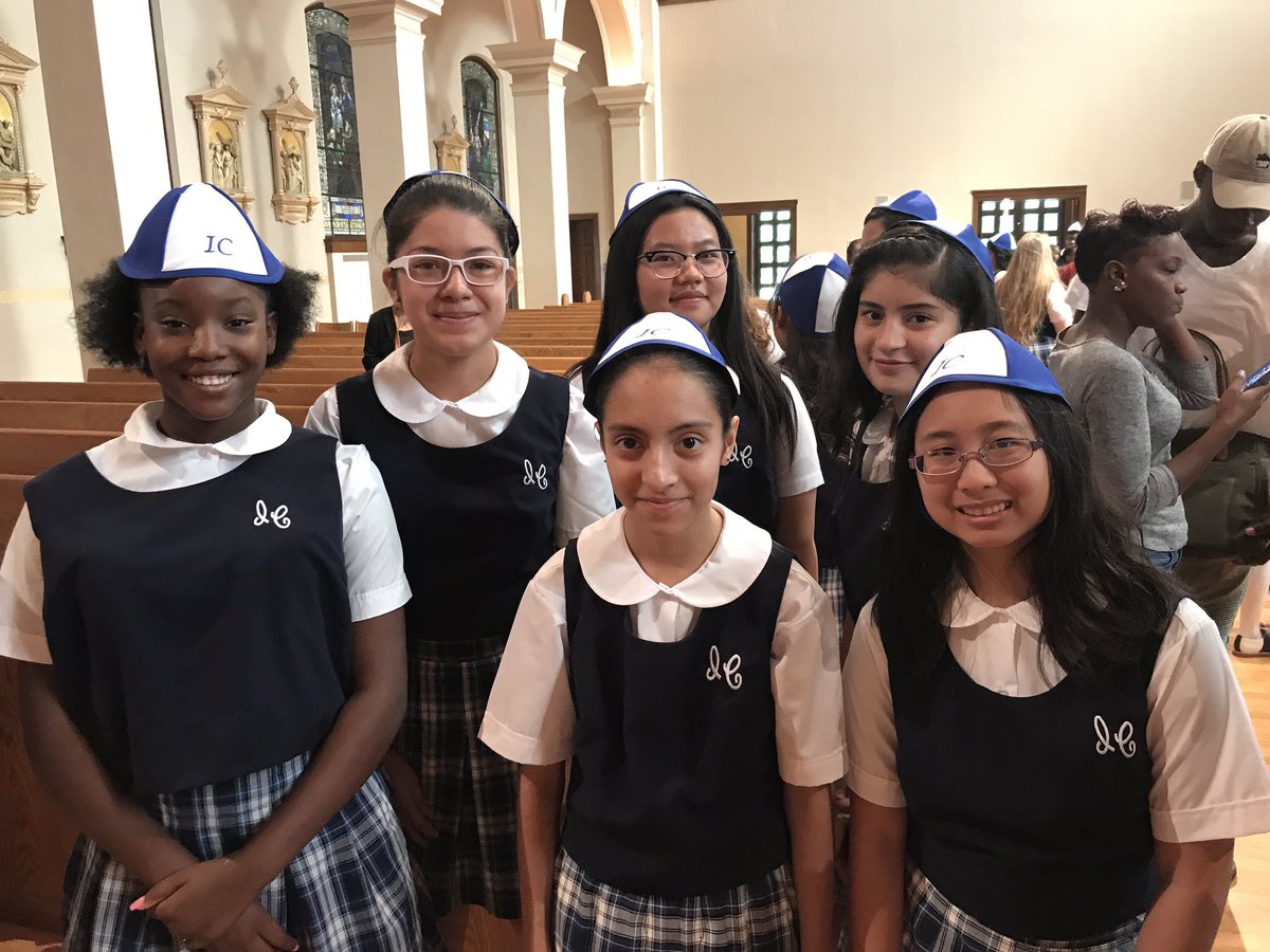ICCS Freshman are still rocking their beanies! We cannot wait for the Freshman/Senior Tea on Sunday. #iccsmemphis