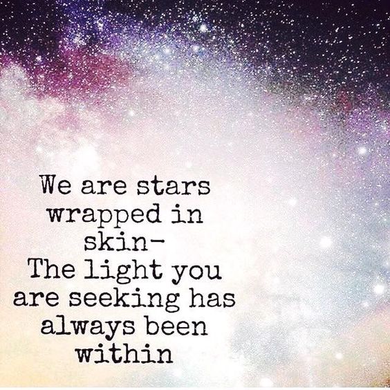 MarjiJSherman's tweet photo. We are all #stars <3 #WordsToLiveBy https://t.co/vVBxTvh2sp
