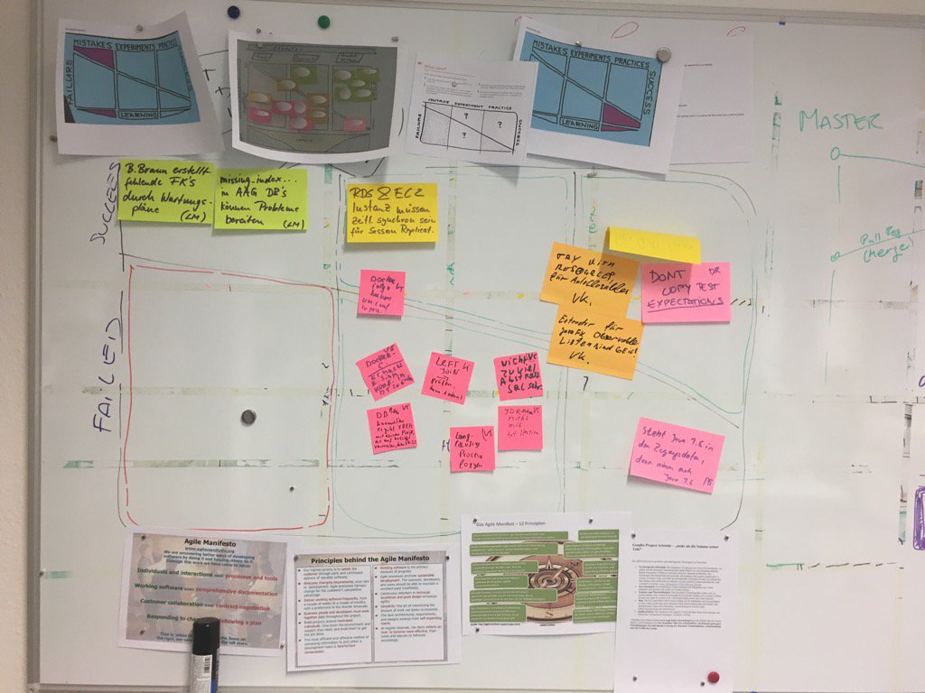 AgileWH's tweet image. Aber auch #LearningBoard