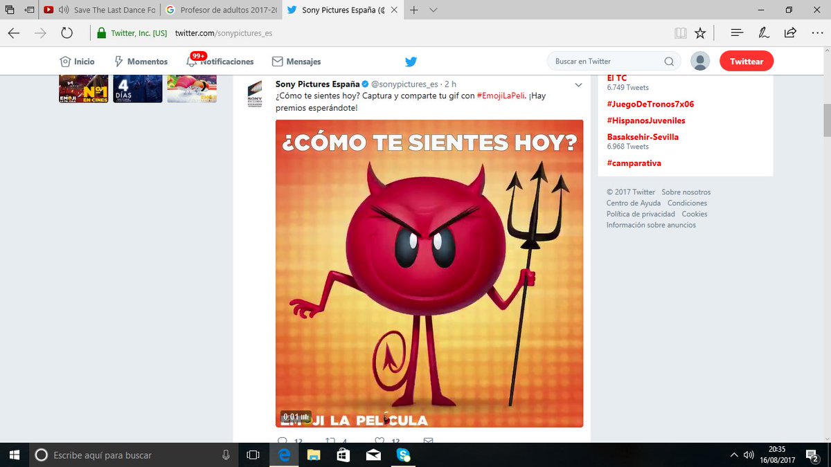 richifs1's tweet photo. @sonypictures_es #EmojiLaPeli https://t.co/IFLiJ5wQtc