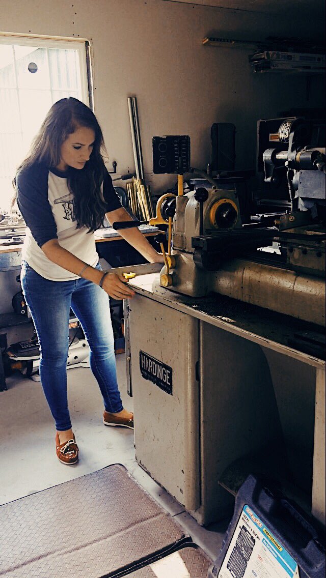 jbowerengraving's tweet photo. Next shop project: Give this lathe a makeover. #maker #lathe #workshop #machineshop #dowork https://t.co/aPx2ZEppfW