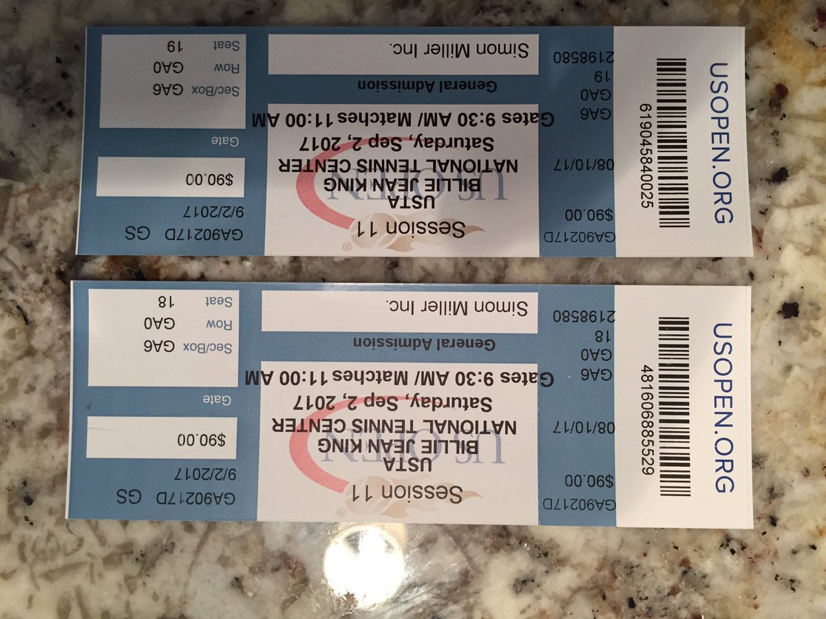 PusherForLife's tweet photo. No matter how hard you hustle you aren't scoring $25 grounds passes to the US Open. @bjorn6 https://t.co/1eEa3Ehl3z