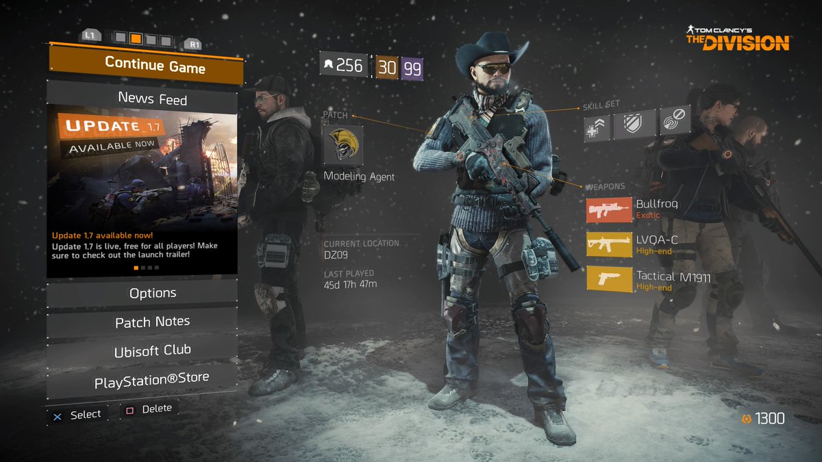 Stackcluster's tweet photo. So much vanity, this guy is having...
Update 1.7 !
#ModelingAgent
#1300
#TheDivision
@TheDivisiongame https://t.co/KHw9dDXhaH