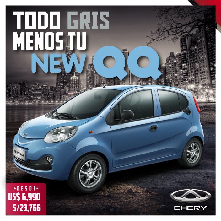CheryPeru's tweet photo. Olvídate de los días grises con tu New QQ. 
Descúbrelo aquí: https://t.co/2VltoozTGh. 
T.C. Referencial 3.4 https://t.co/HeWpwKuYCd