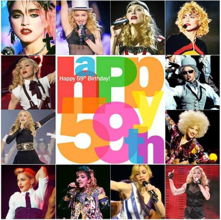Happy Birthday To The Queen Of Pop. Congratulations  