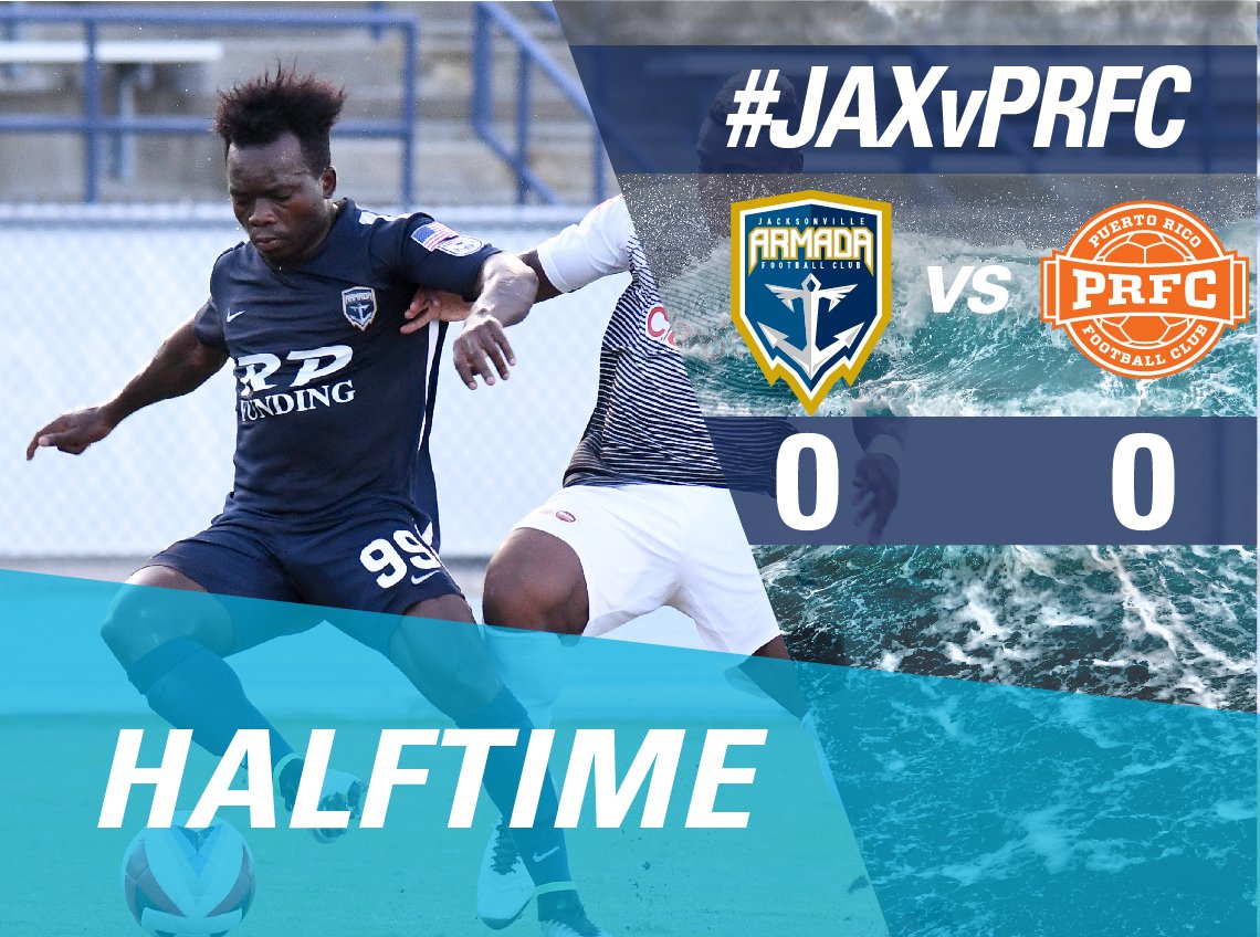 JaxArmadaFC's tweet image. The match remains scoreless after an incredible save by Caleb Patterson-Sewell late in the half.

#JAXvPRFC #MyArmada