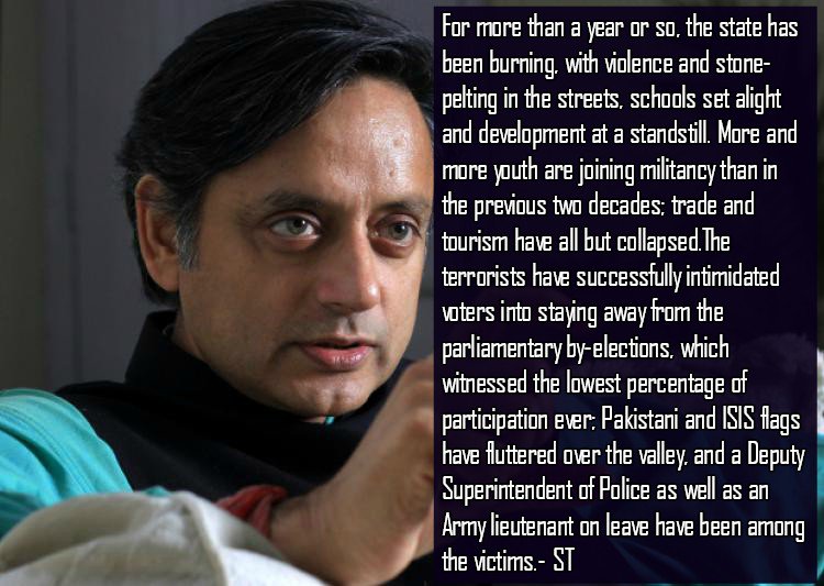 INCTharoorian's tweet image. Modi government 'miserably failed' J&amp;amp;K people

#ModiFailures