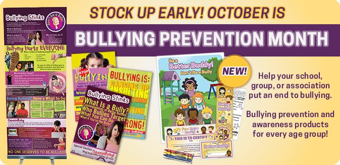 ptrpress's tweet photo. 77% of students report being bullied. October is National #Bullying Prevention Month. We can help through education.
https://t.co/OkryDhWPvj https://t.co/Gn0ibPxwow