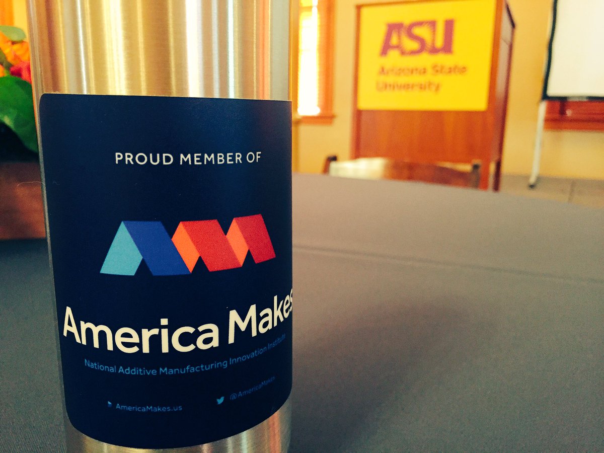 yoursdhruly's tweet photo. @ASU is proud to be a member of @AmericaMakes! Happy Birthday! #AMfiveyears https://t.co/URtqLxN2Ql