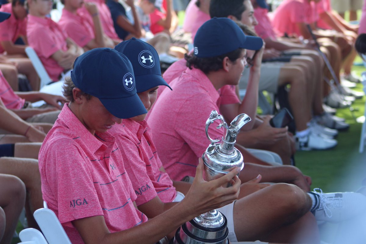 JordanSpieth's tweet photo. Great day hosting my 4th @AJGAGolf @UnderArmour Championship, good luck to all the players this week! https://t.co/eayWYgAF2A