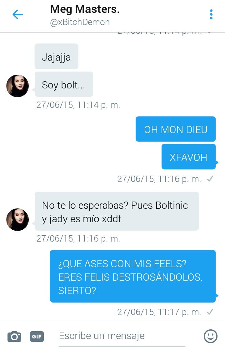iMuushu's tweet photo. ¿Recuerdan cuando uBolt me rompió los feels?

Por qué me dejábais escribir así https://t.co/bBFTDSJWRk