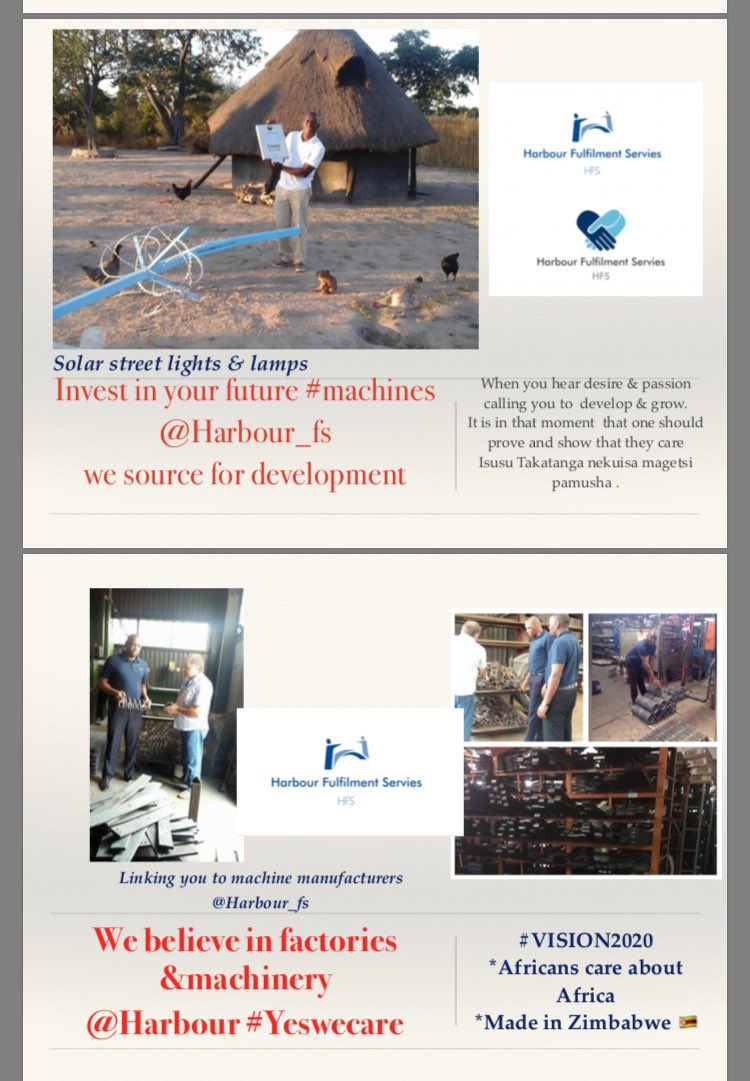 Count down to Harare Agriculture show #MadeinZimbabwe be employer #buyamachine #lightupthestreet #Nomugwenje